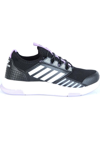 Moda Ayakkabı 256 Kız Çocuk Spor Ayakkabı - MDS00879-SIYAH-32