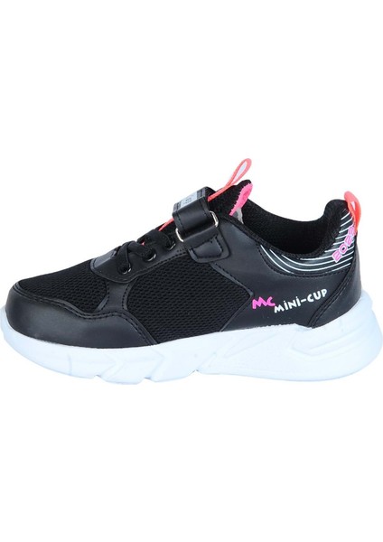 Moda Ayakkabı 147 Kız Çocuk Spor Ayakkabı - MDS00782-SIYAH-34