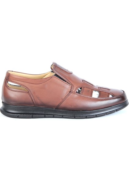 Moda Ayakkabı 2548 Erkek Yazlık Ayakkabı - MDS00863-KAHVERENGI-43