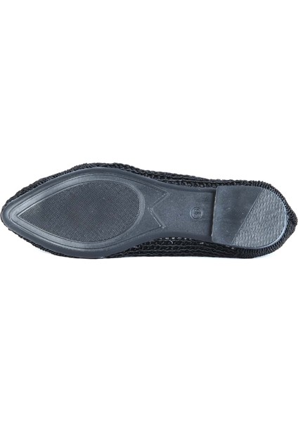 Moda Ayakkabı 254 Kadın Günlük Babet Ayakkabı - MDS00825-SIYAH-37