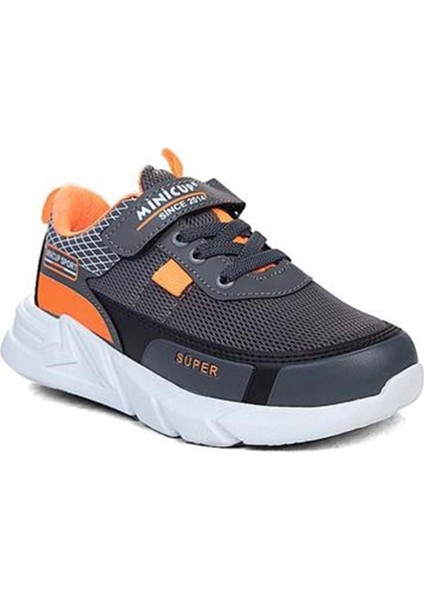 Moda Ayakkabı 147 Erkek Çocuk Spor Ayakkabı - MDS00781-FÜME-33