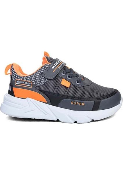Moda Ayakkabı 147 Erkek Çocuk Spor Ayakkabı - MDS00781-FÜME-33