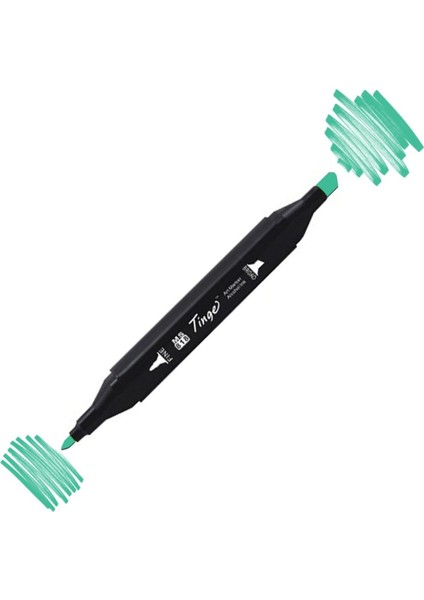 Twin Çift Uçlu Marker Kalemi G58 Mint Green Light