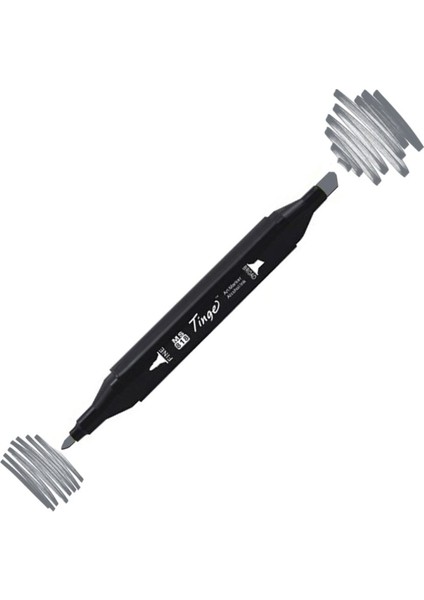 Twin Çift Uçlu Marker Kalemi Cg7 Cool Grey