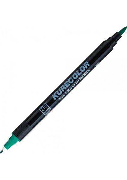 Kurecolor Fine & Brush For Manga - Turquoise Green 534