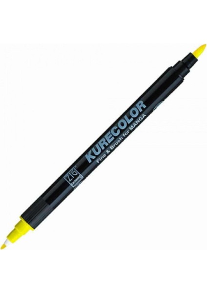 Kurecolor Fine & Brush For Manga - Lemon Yellow 102