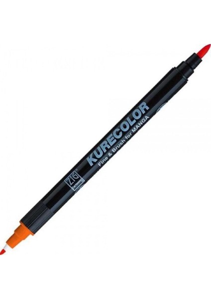 Kurecolor Fine & Brush For Manga - Scarlet Red 215