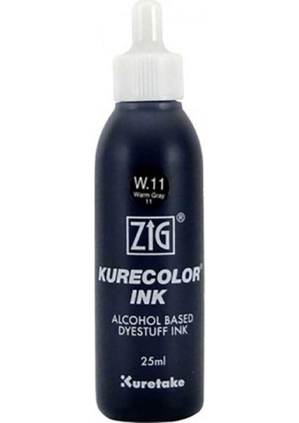 Kurecolor Refill Ink Mürekkep 25ML W11 Warm Gray 11