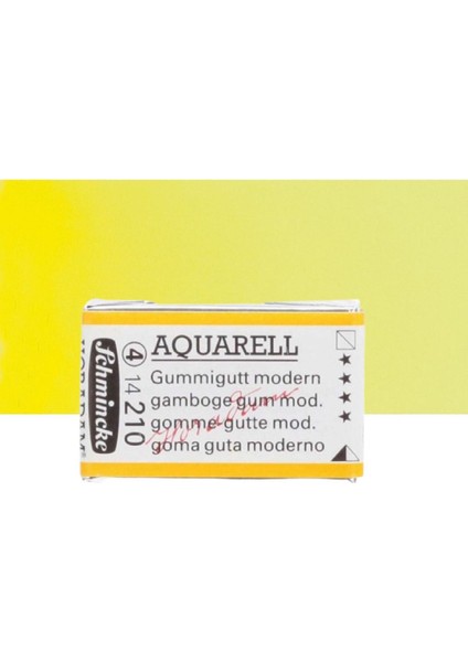 Horadam Aquarell Tam Tablet Sulu Boya Gamboge Gum Modern 210 S.4