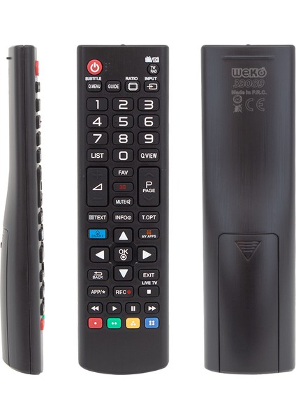 RM-L1162 Lg Kısa Smart-My Apps Tuşlu LCD LED Tv Kumandası (AKB73715601A)