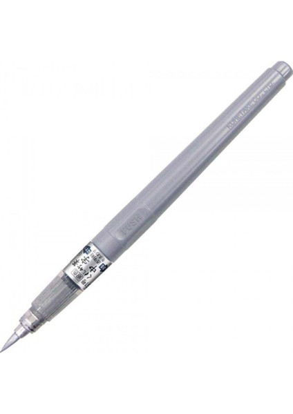 Cartoonist Brush Pen Silver Chu-Ji - Gümüş Kalem