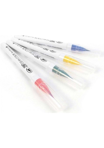 RB-6000AT Clean Color Real Brush Pen 4'lü Set Vc