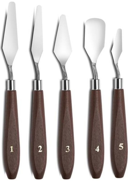 Art Tone Metal Spatül Seti 5 Parça (Spatula)