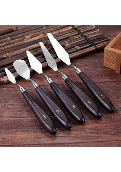Art Tone Metal Spatül Seti 5 Parça (Spatula)