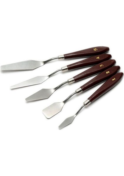Art Tone Metal Spatül Seti 5 Parça (Spatula)