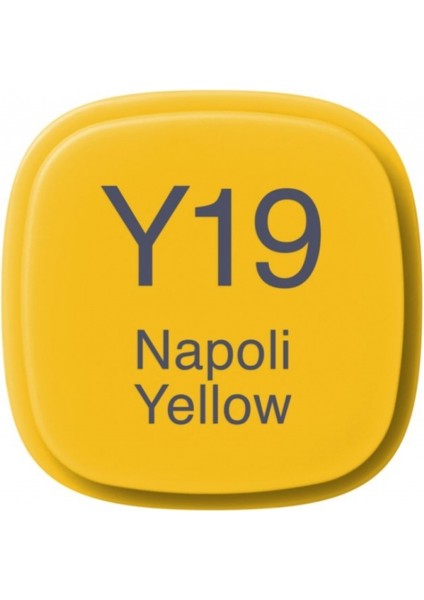 Marker Kalemi Y19 Napoli Yellow