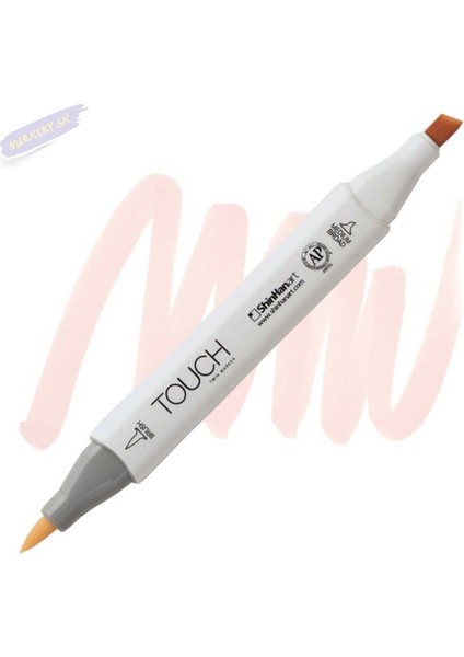 Touch Twın Brush Pen : Çift Taraflı Marker : YR27 Powder Pink