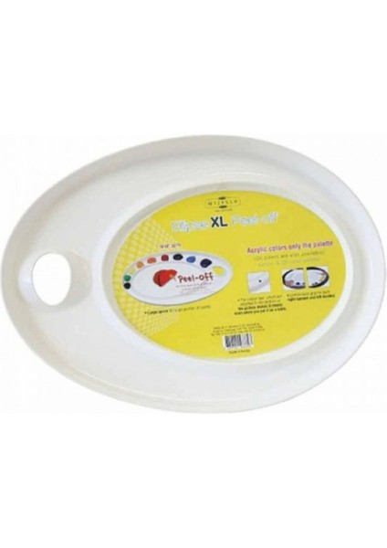 Resim Paleti Atelier Ellipse Xl Peel Off (Boya Tutmayan) 3079