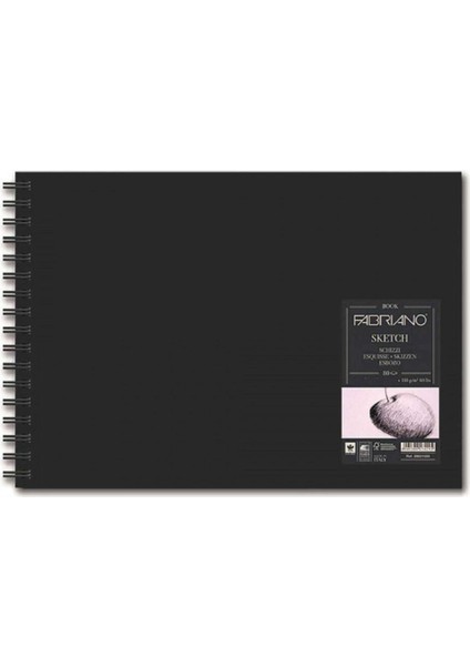Sketch Book Natural Grain 110GR Landscape Spiralli Çizim Blok 80 Sayfa A3 (29.7X42CM)