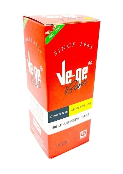 Vege 12'li 12MMX10M Office Tape Tower Vege