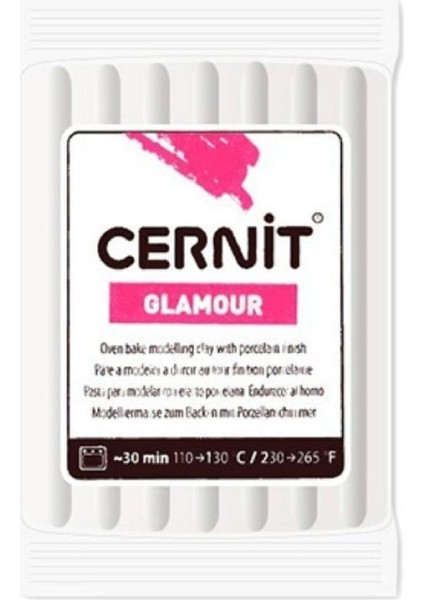 Glamour Polimer Kil 56GR White 010