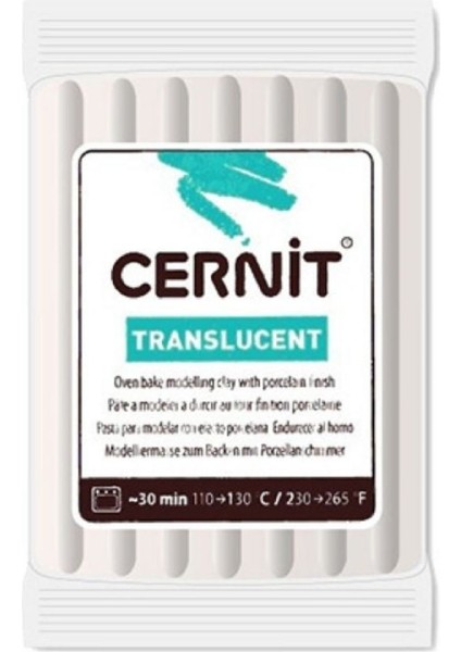 Translucent Polimer Kil 56GR Transparant White 005