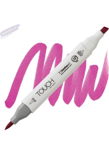 Touch Twın Brush Pen : Çift Taraflı Marker : RP86 Vivid Reddish Purple