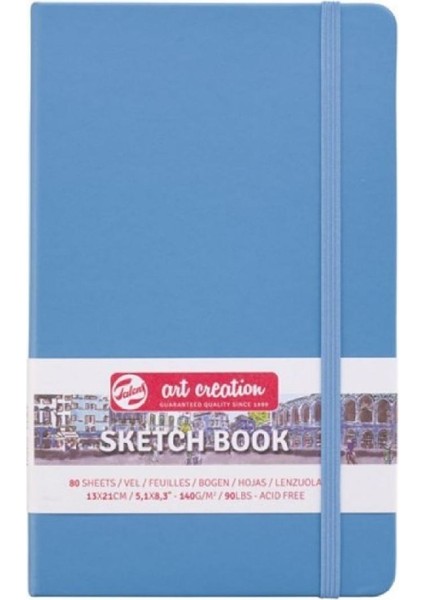 Art Creation Sketch Books Eskiz Defteri 140GR. 13 x 21 Mavi