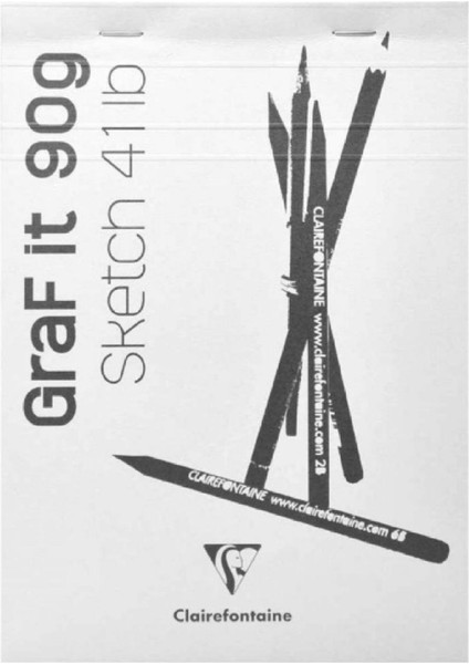 Graf It Blanc Sketch 90GR Çizim Bloknot 80 Sayfa A4 (21X29.7CM)