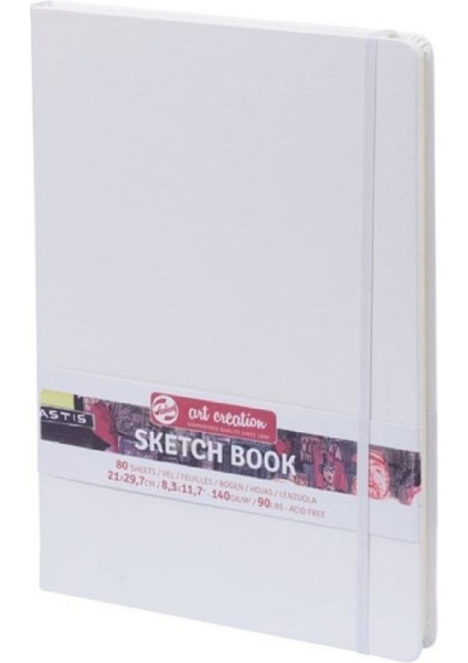 Art Creation Sketch Books Eskiz Defteri 140GR. 21 x 30 Beyaz