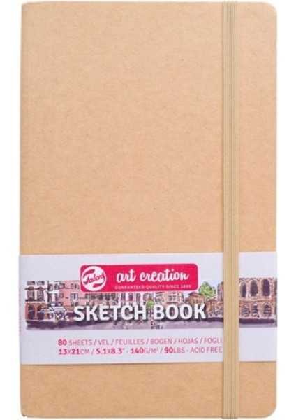 Art Creation Sketch Books Eskiz Defteri 140GR. 13 x 21 Kraft