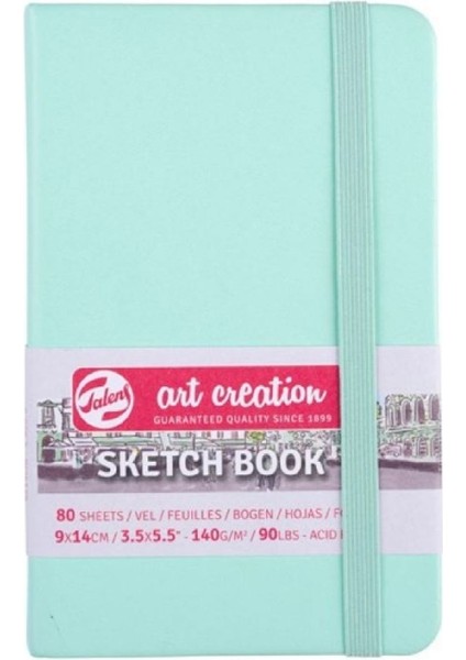 Art Creation Sketch Books Eskiz Defteri 140GR. 9 x 14 Nane Yeşili