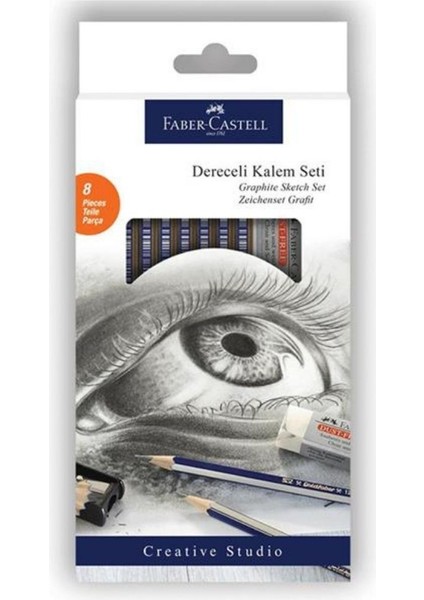Faber Castel Goldfaber Grafiti Dereceli Kalem Çizim Seti 8 Parça fiyatları