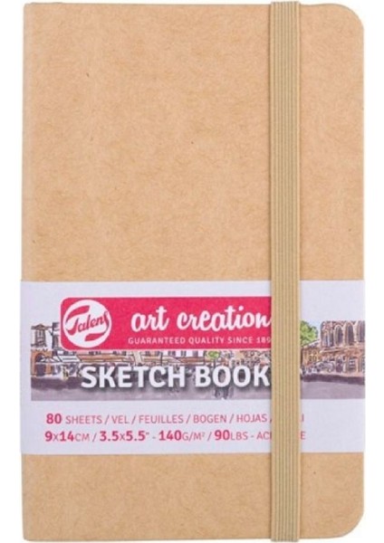 Art Creation Sketch Books Eskiz Defteri 140GR. 9 x 14 Kraft