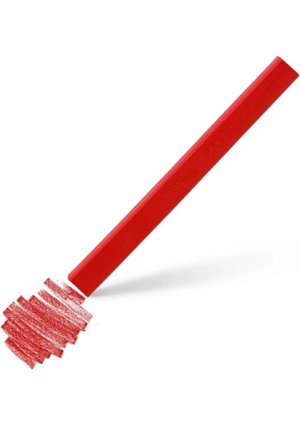 Faber Castel Polychromos Soft Pastel Boya 219 Deep Scarletred
