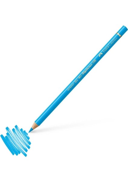 Faber Castel Polychromos Kuru Boya Kalemi 145 Light Phthalo Blue