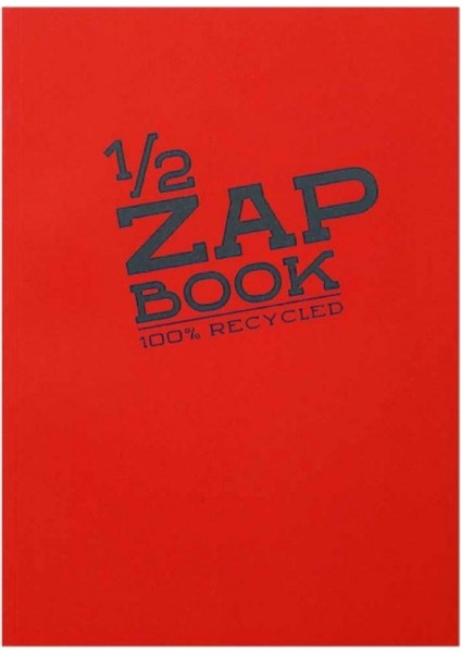 1/2 Zap Book 80GR Recycled Çizim Defteri 80 Sayfa A5 (14.8X21CM