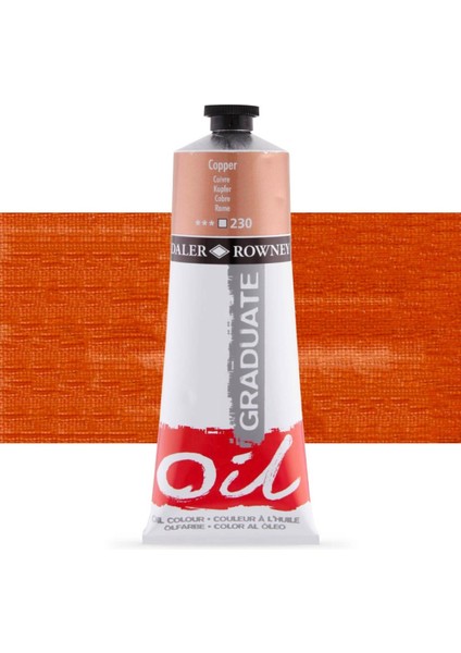 Graduate Yağlı Boya 200ML 230 Copper