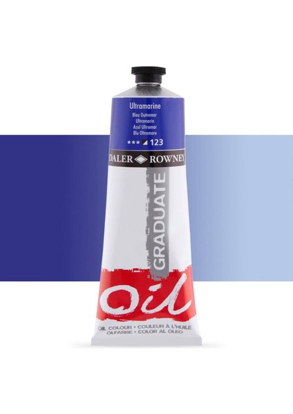 Graduate Yağlı Boya 200ML 123 Ultramarine