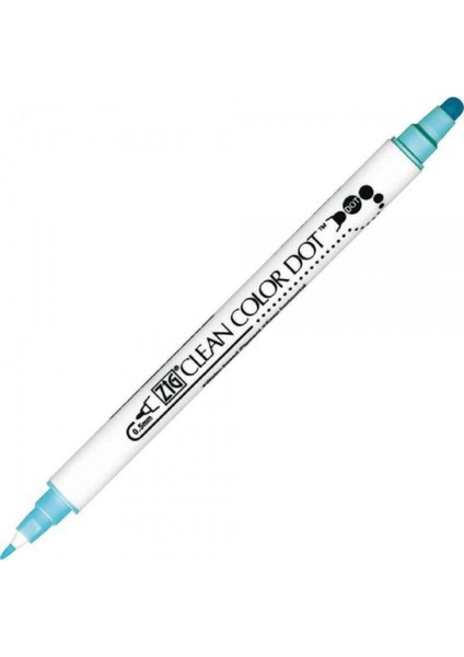 Clean Color Dot Çift Uçlu Marker Kalem Bluebonnet 036