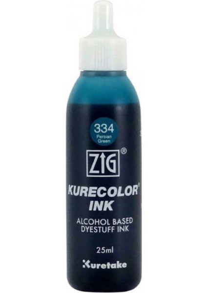 Kurecolor Refill Ink Mürekkep 25ML 334 Persian Green