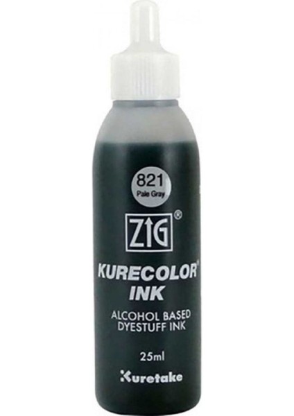 Kurecolor Refill Ink Mürekkep 25ML 821 Pale Gray