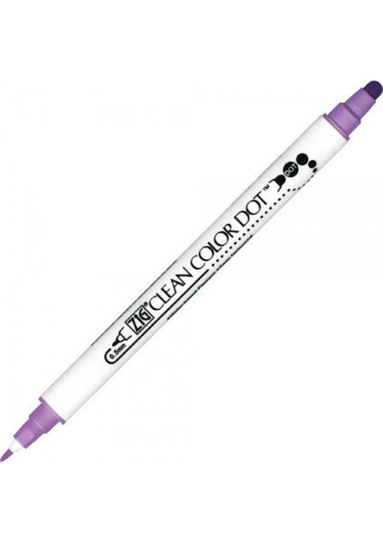 Clean Color Dot Çift Uçlu Marker Kalem Hyacinth 081
