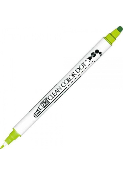 Clean Color Dot Çift Uçlu Marker Kalem Kiwi 402