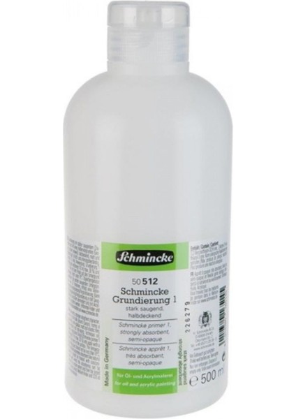 Primer 1 Strongly Absorbent Semi-Opaque 512 500ML (Tam Emici Astar)