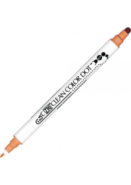 Clean Color Dot Çift Uçlu Marker Kalem Fawn 064