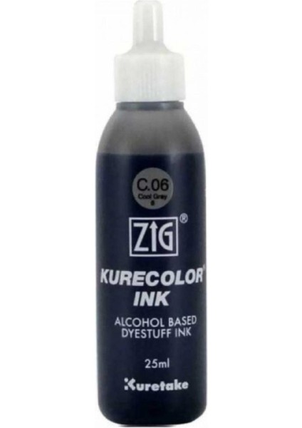 Kurecolor Refill Ink Mürekkep 25ML C06 Cool Gray 6