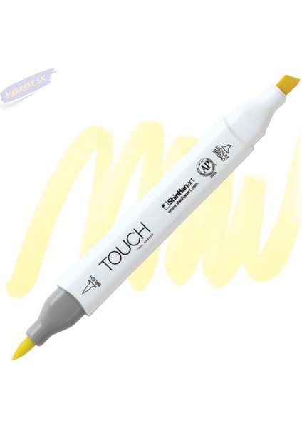 Touch Twın Brush Pen : Çift Taraflı Marker : Y164 Anise