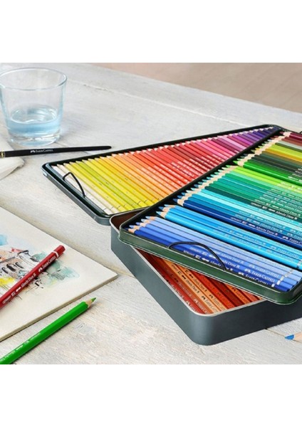 Faber Castel Albrecht Dürer Watercolour Pencils Sulu Boya Kalemi 120'LI Metal Kutu fırsatları