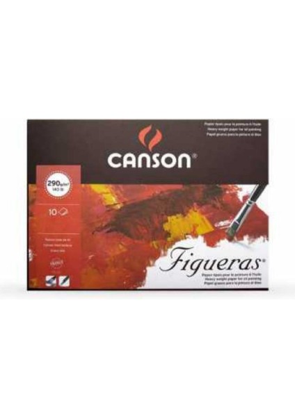 Figueras Yağlı Boya Çizim Defteri 24X33CM 290GR 10 Yaprak